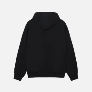 STUSSY GEAR HOODIE BLACK