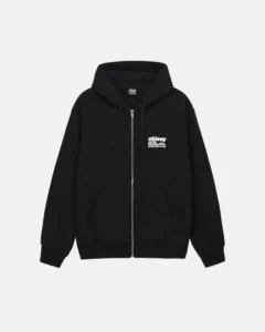 DNA ZIP HOODIE BLACK