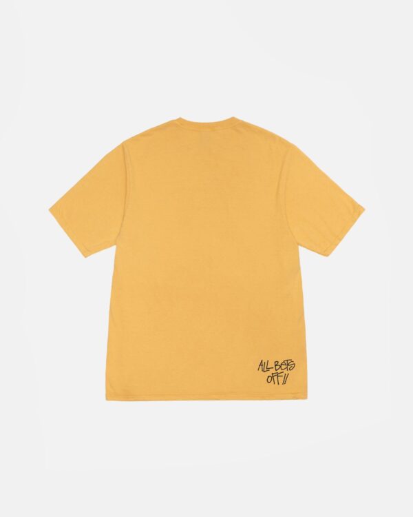 ALL BETS OFF TEE PIGMENT DYED – Yellow